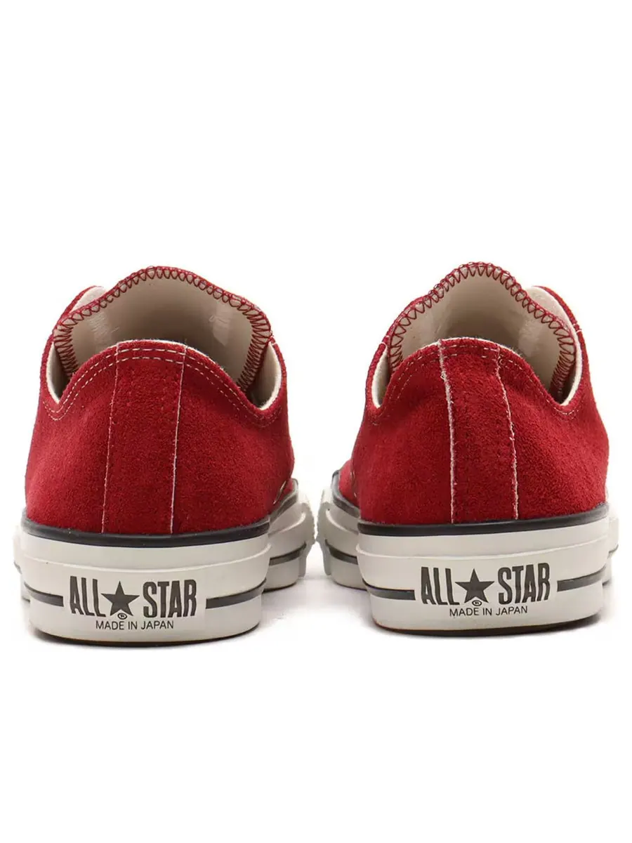 Кроссовки Converse All Star J Ox 'Red Suede' — изображение 3 из 4, красный