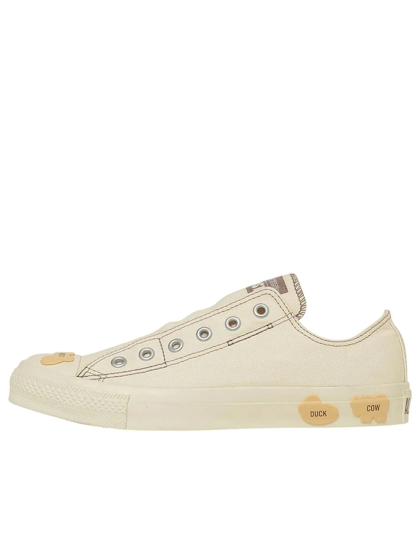 Converse x Tabekko Doubutsu BS Slip OX 'Off-white' — изображение 1 из 6, кремовый