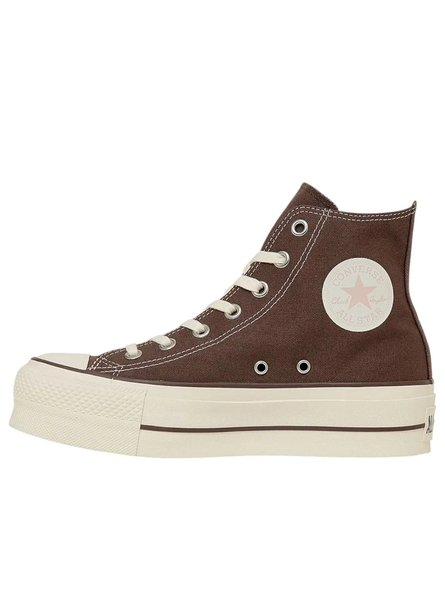 Кроссовки Converse All Star Lifted BP HI 'Chocolate Brown' — изображение 1 из 6, коричневый
