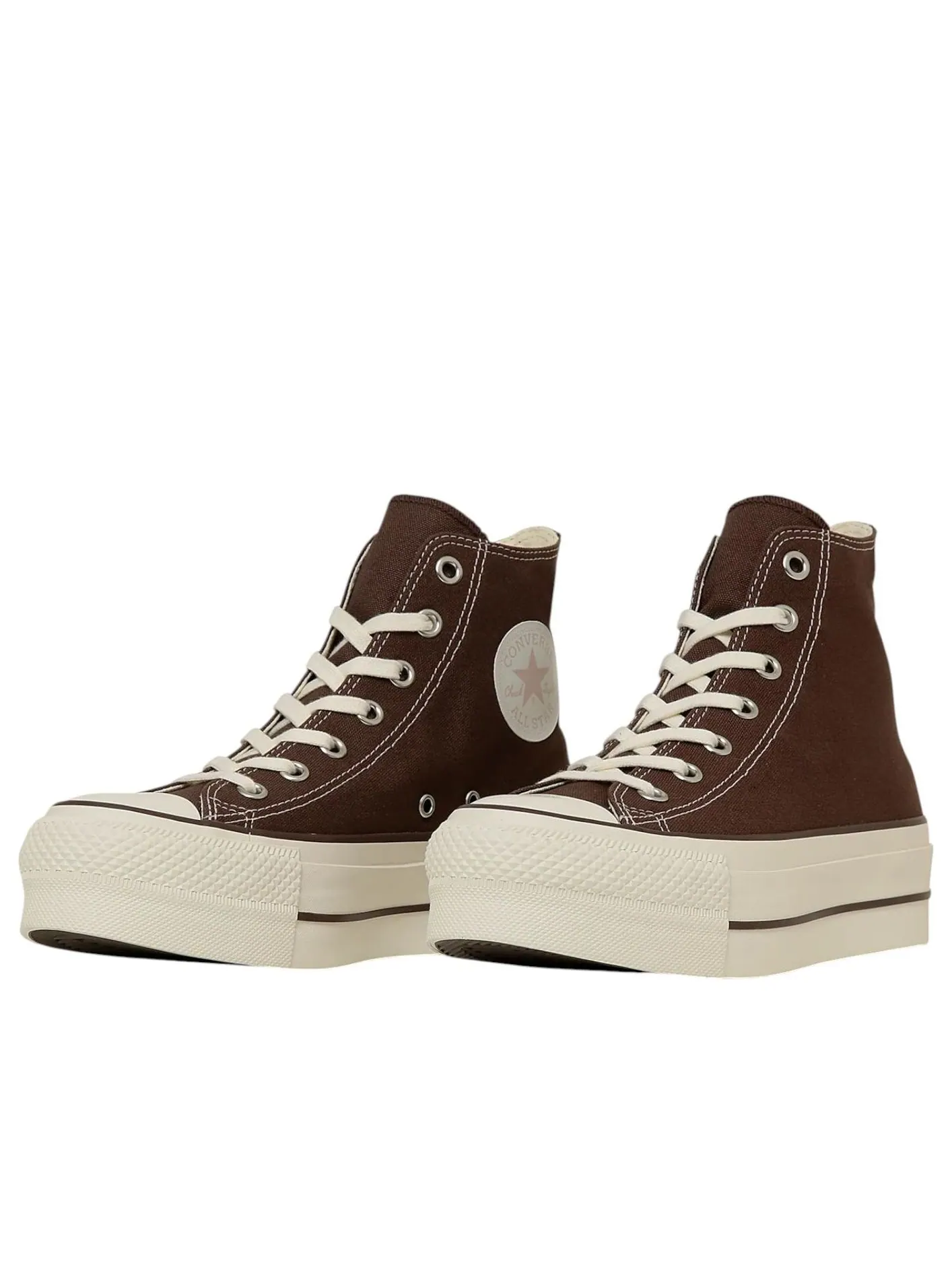 Кроссовки Converse All Star Lifted BP HI 'Chocolate Brown' — изображение 2 из 6, коричневый