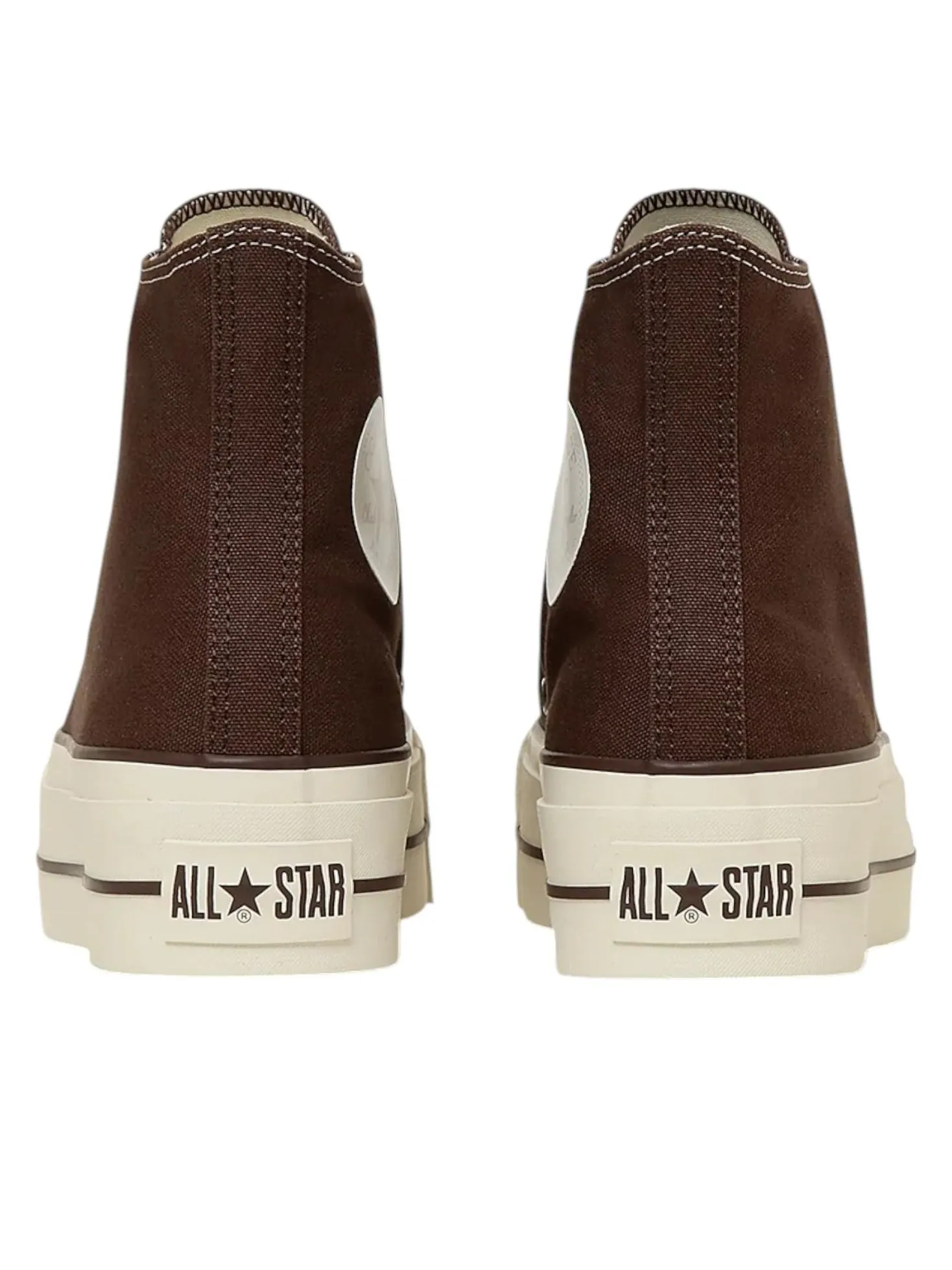 Кроссовки Converse All Star Lifted BP HI 'Chocolate Brown' — изображение 5 из 6, коричневый
