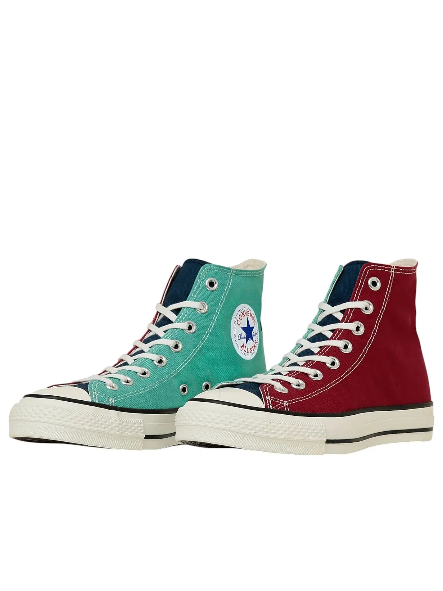 Кеды Converse All Star J Hi 'Maroon Dark Navy Mint' — изображение 3 из 6, темный темно-синий