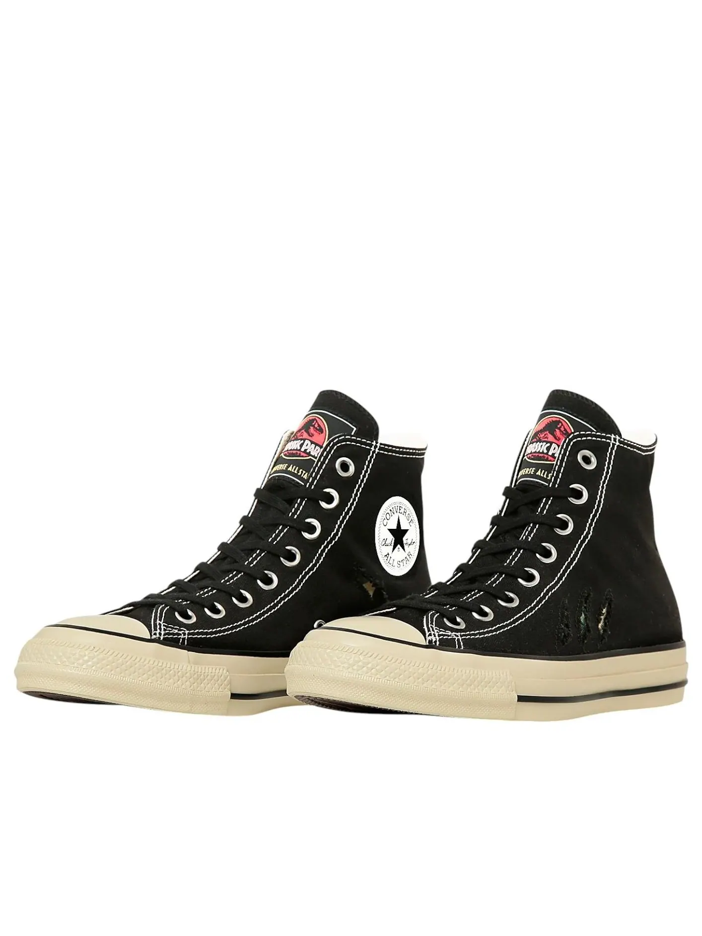Converse x Jurassic Park All Star Aged RL Hi 'Black Camo' — изображение 2 из 6, черный