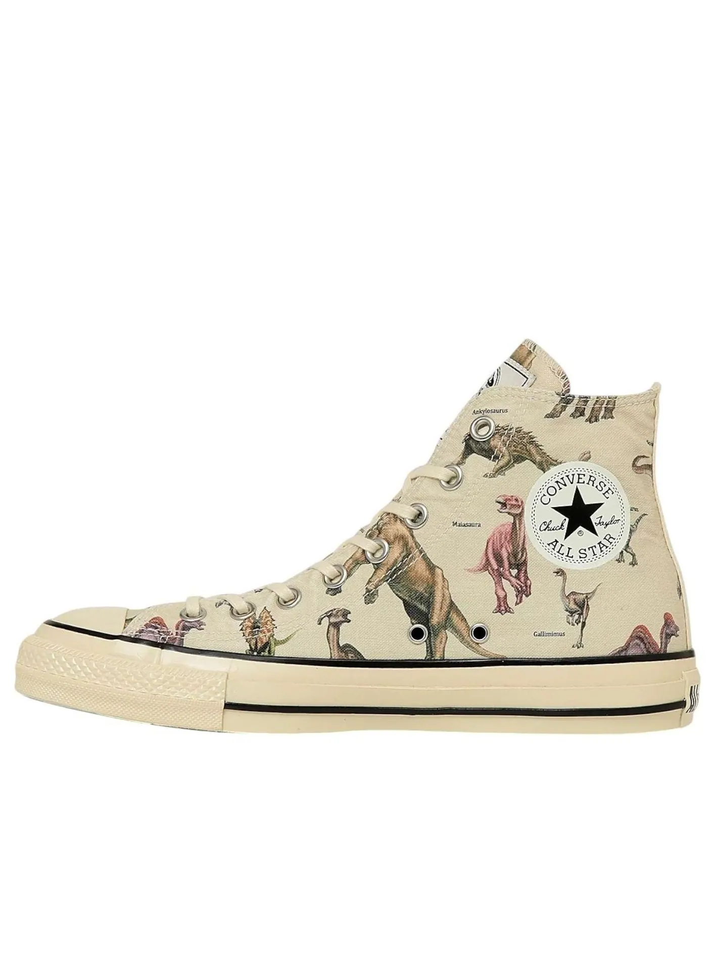 Кроссовки Converse x Jurassic Park All Star Aged DP Hi 'Natural' — изображение 1 из 6, мульти