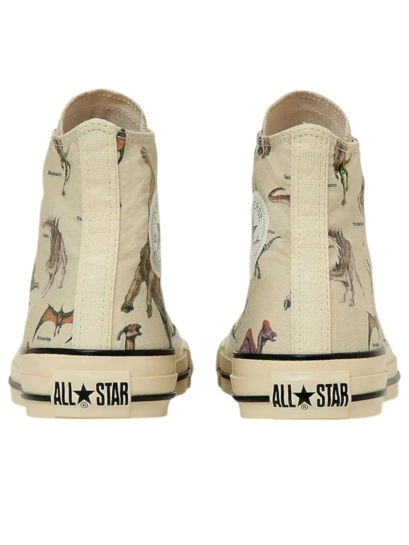 Кроссовки Converse x Jurassic Park All Star Aged DP Hi 'Natural' — изображение 4 из 6, мульти