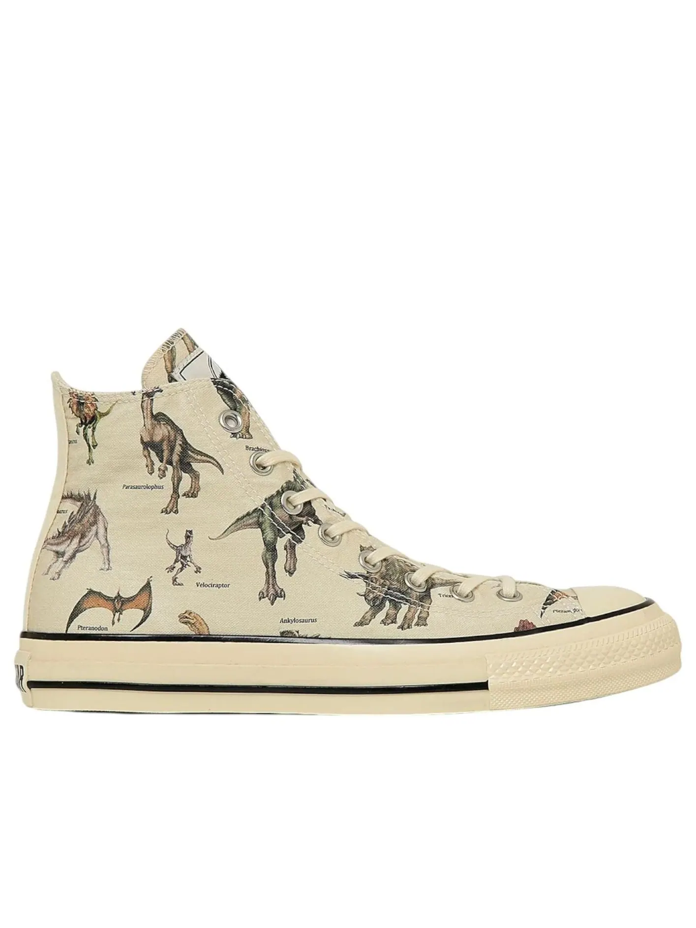 Кроссовки Converse x Jurassic Park All Star Aged DP Hi 'Natural' — изображение 5 из 6, мульти