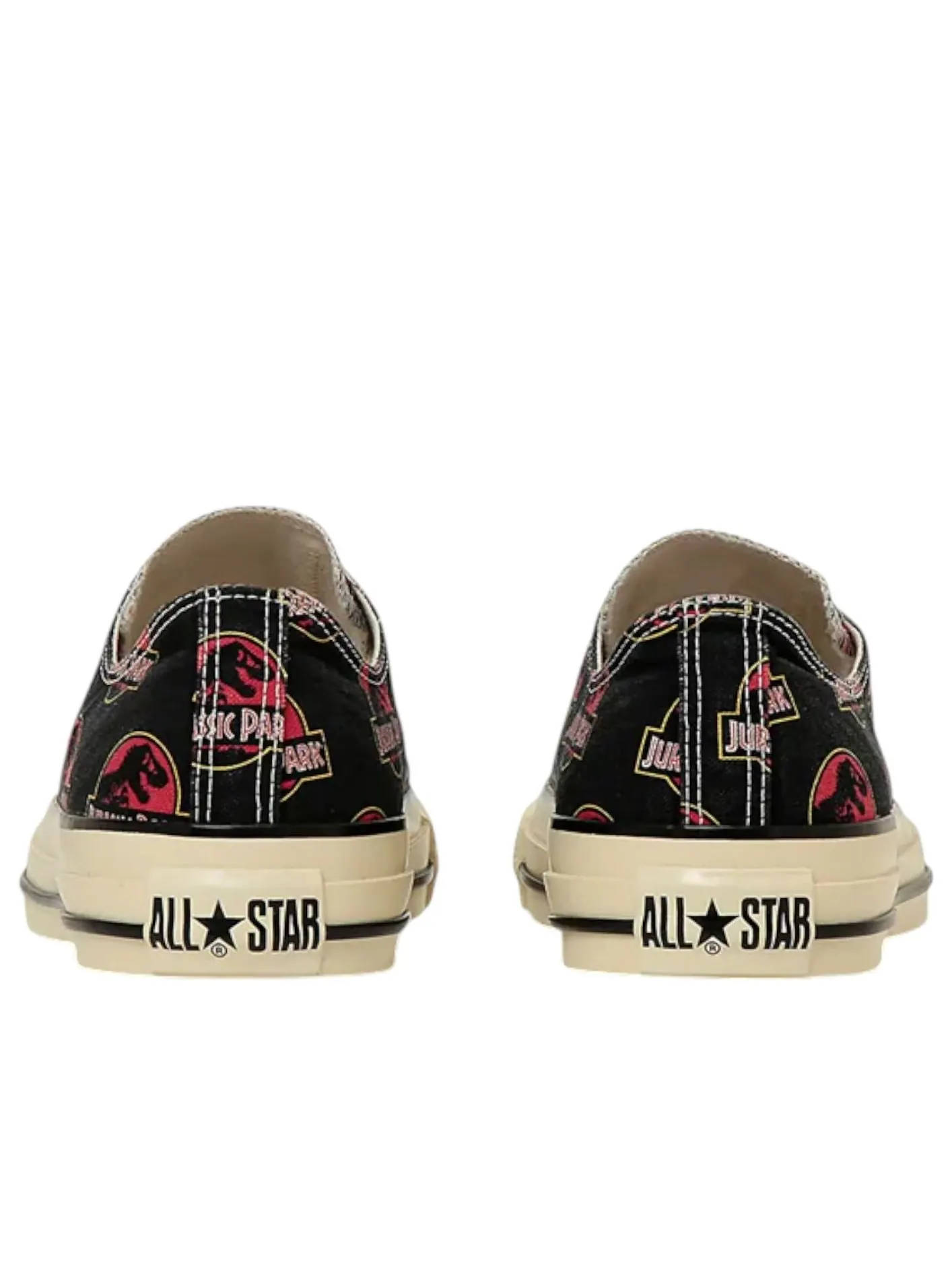 Converse x Jurassic Park All Star Aged LG OX 'Black' — изображение 4 из 6, черный