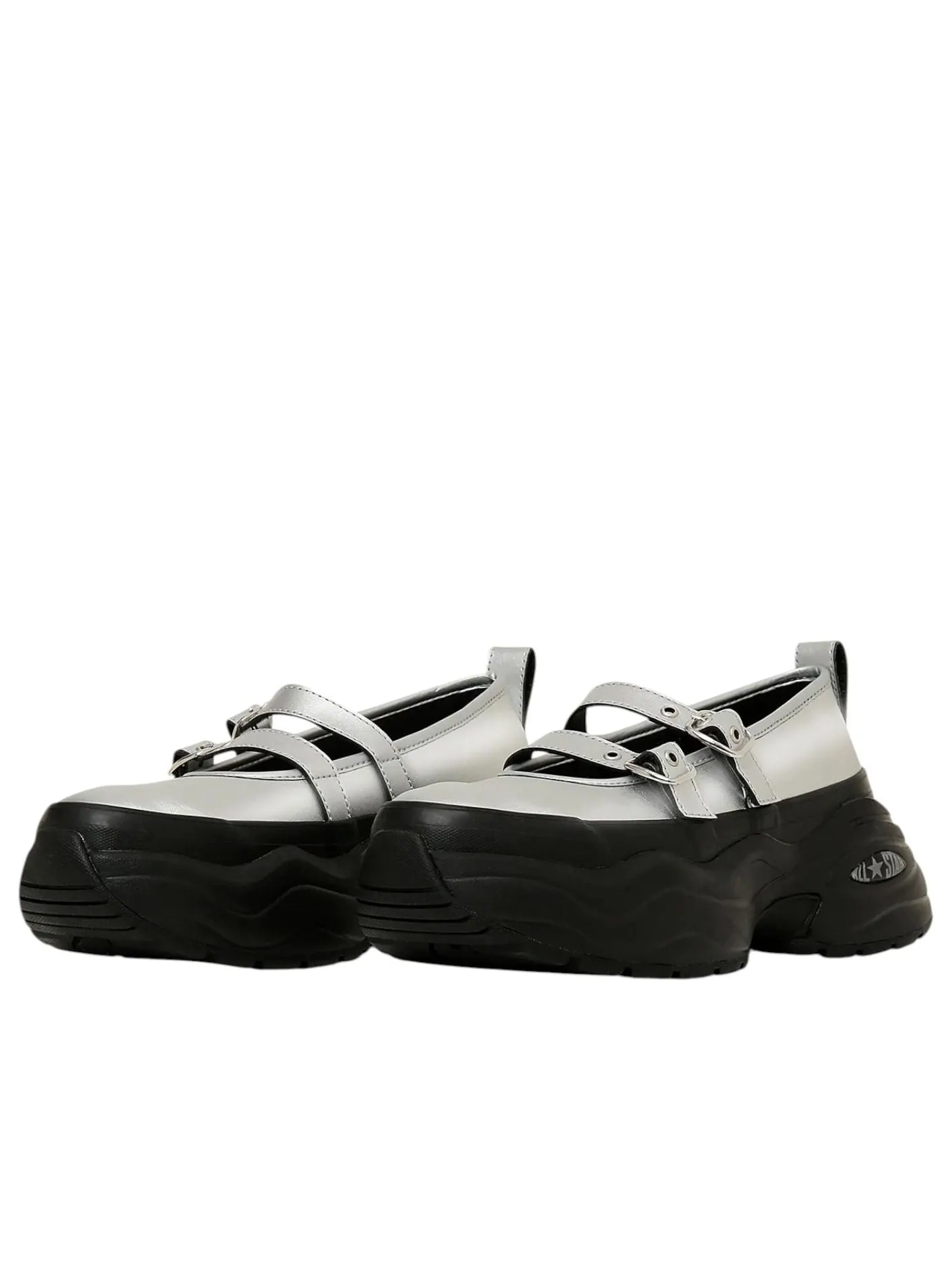 (WMNS) Converse ALL STAR Surgetrainer MJ ST OX 'Silver Black' — изображение 2 из 6, серебристый/черный