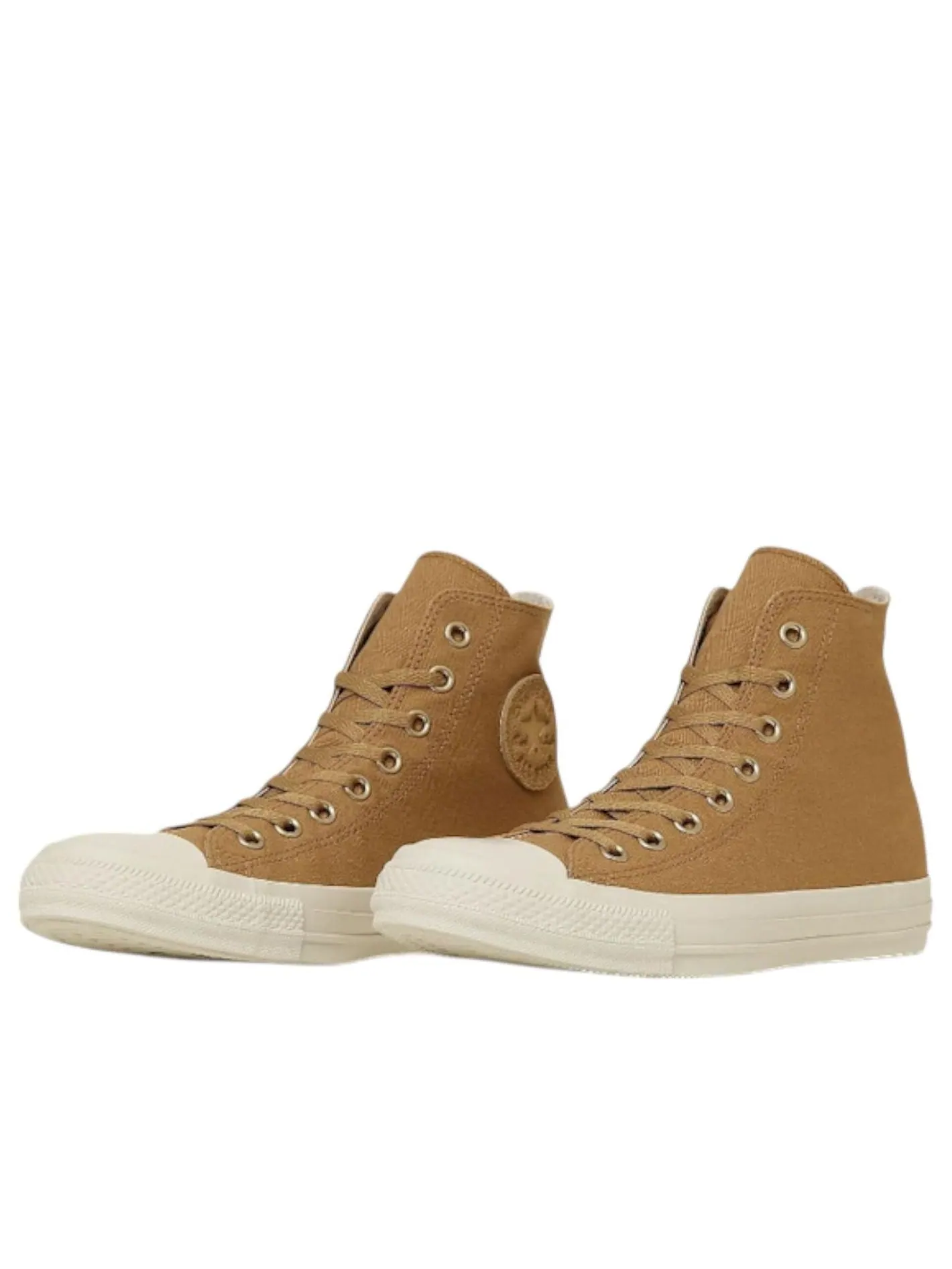 Кроссовки Converse All Star Goldlogopatch Hi 'Golden Brown' — изображение 2 из 4, коричневый