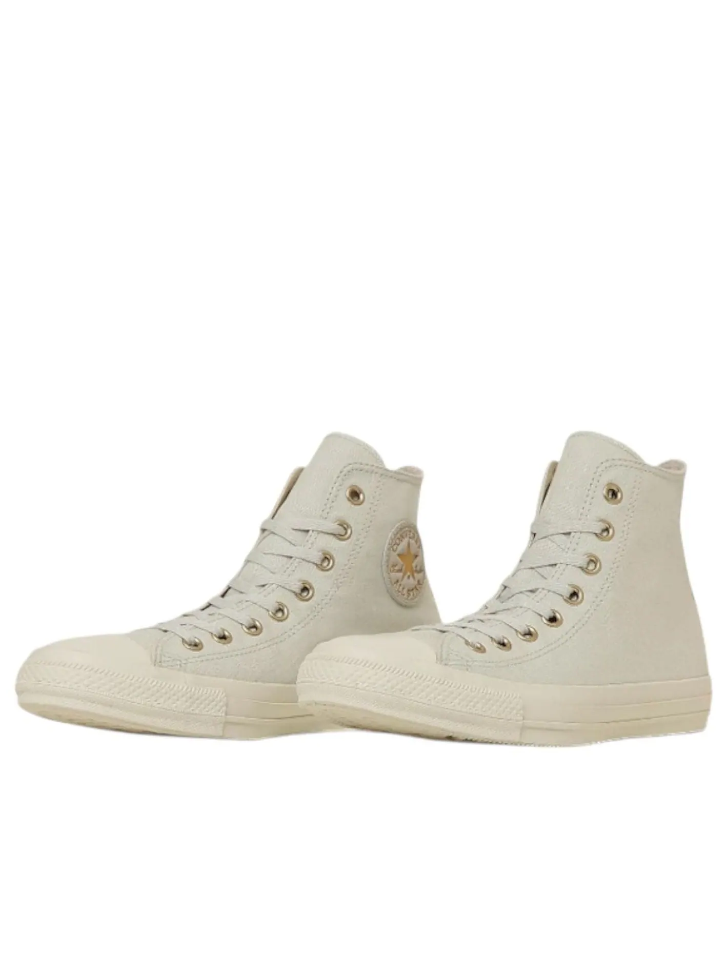 Кроссовки Converse All Star Goldlogopatch Hi 'Misty Grey' — изображение 2 из 5, серый