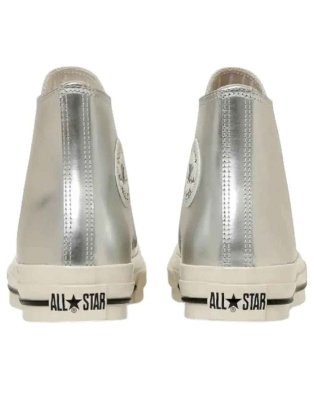 Кроссовки Converse All Star Square Toe Sv Hi 'Silver' — изображение 5 из 6, серебряный