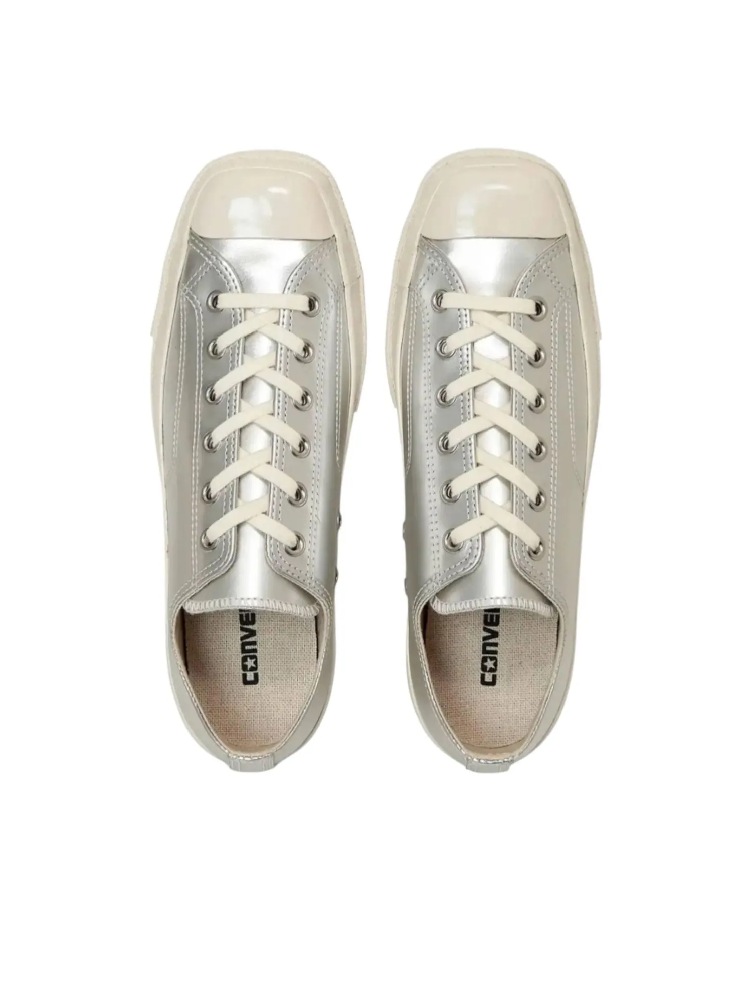 Converse All Star Square Toe Sv OX 'Silver' — изображение 3 из 6, серебряный
