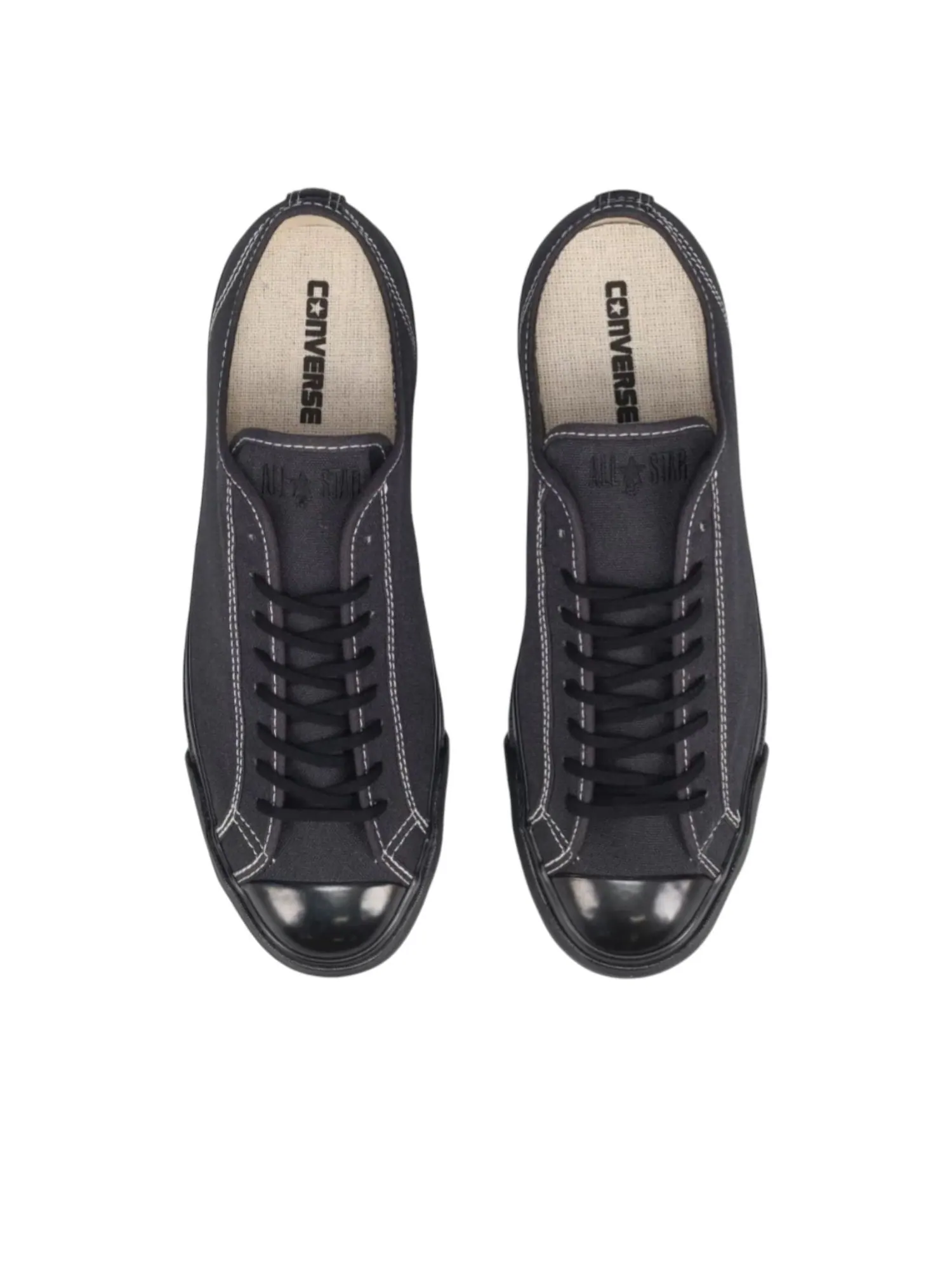 Кеды Converse All Star Aged OX 'Graphite Black' — изображение 2 из 5, графитовый/черный