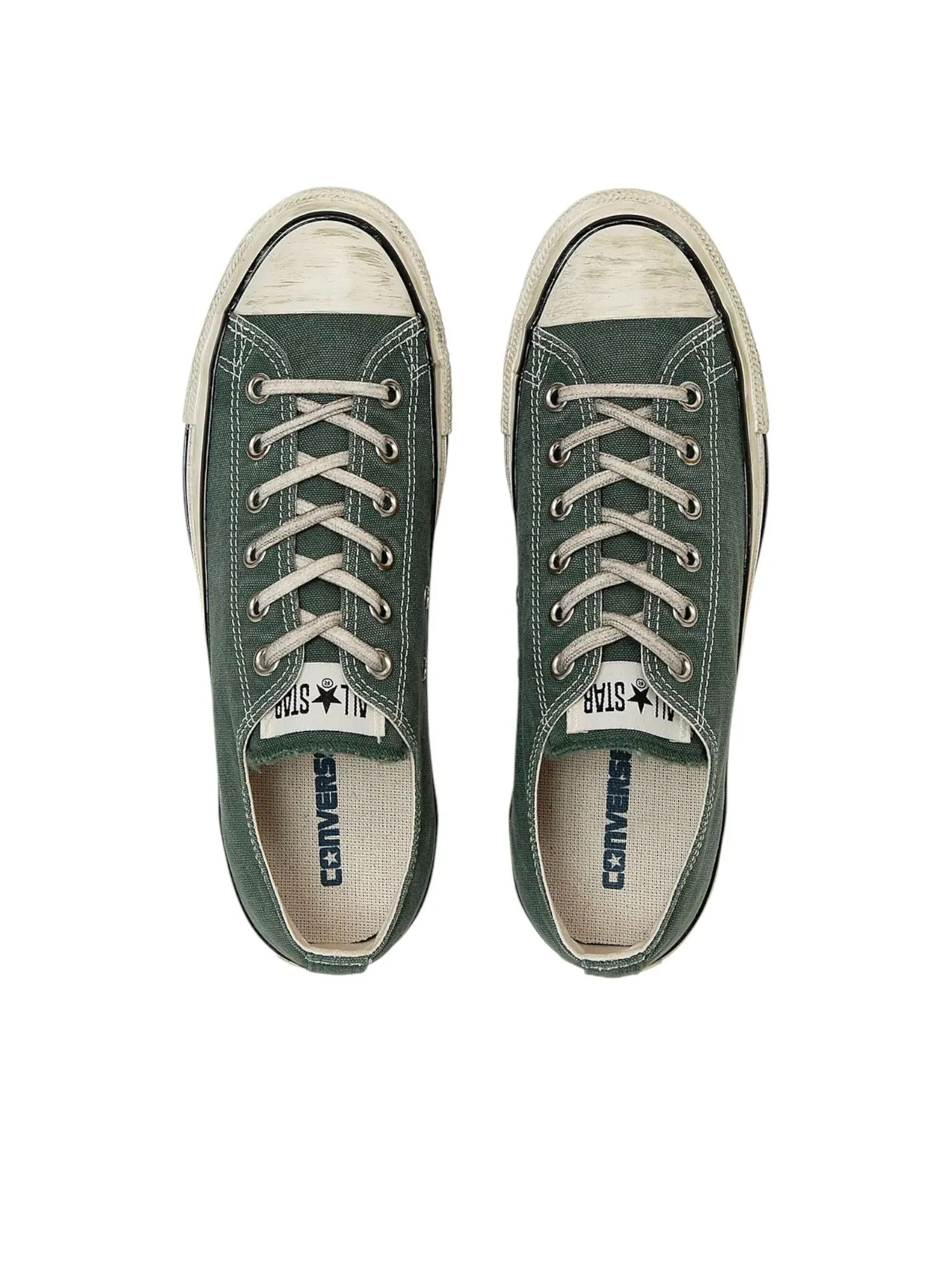 Converse All Star Aged AG OX 'Dark Sage' — изображение 3 из 6, зеленый