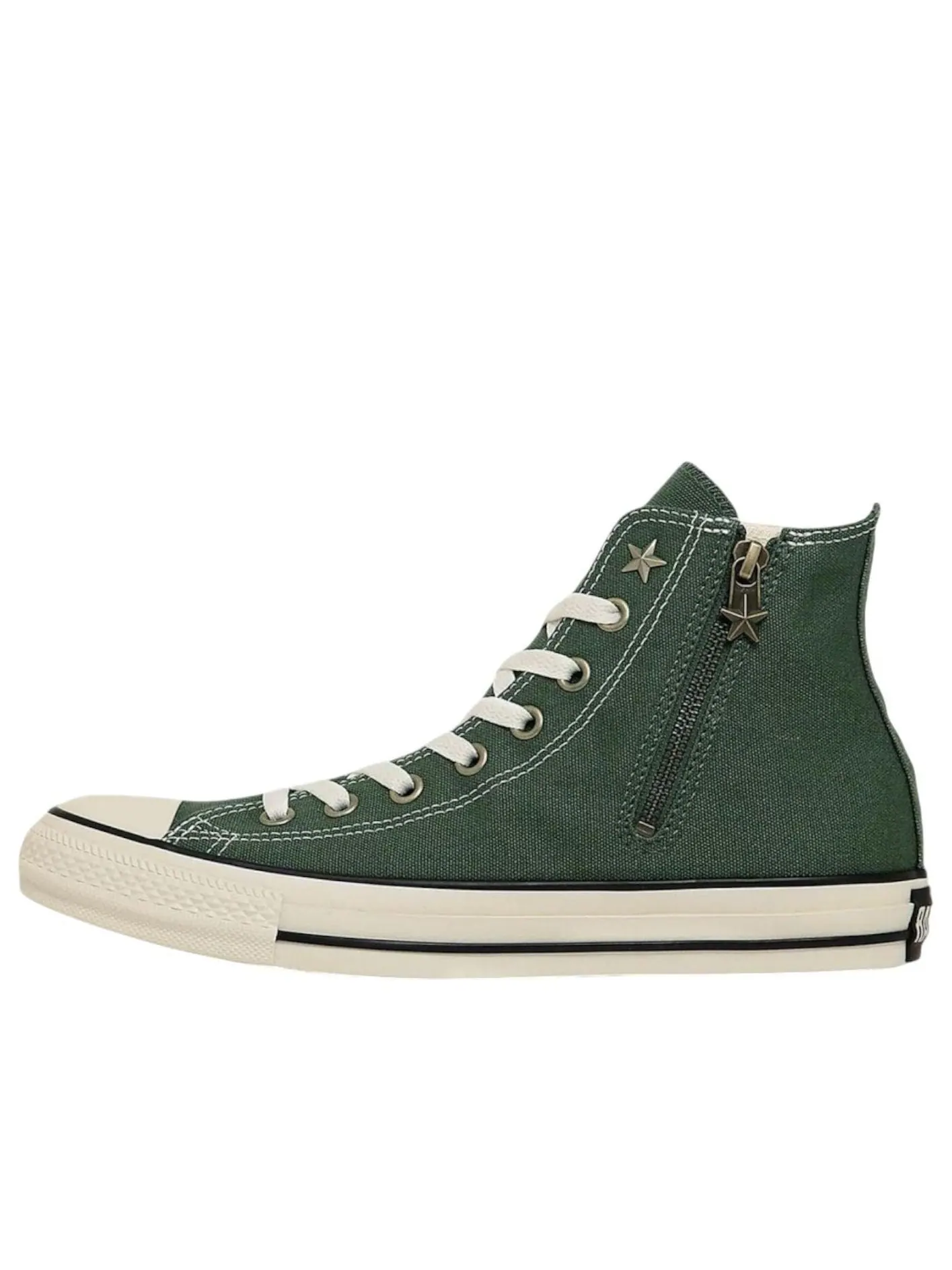 Кеды Converse ALL STAR Starzip Hi 'Army Green' — изображение 1 из 6, зеленый