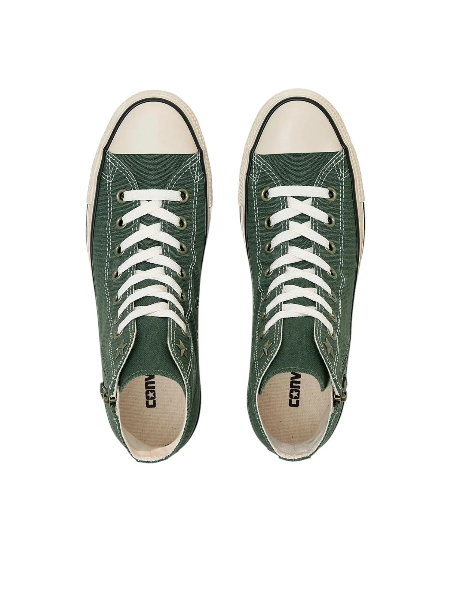 Кеды Converse ALL STAR Starzip Hi 'Army Green' — изображение 4 из 6, зеленый