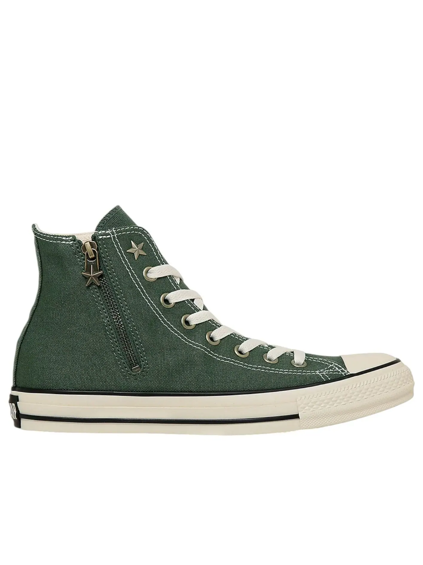 Кеды Converse ALL STAR Starzip Hi 'Army Green' — изображение 5 из 6, зеленый