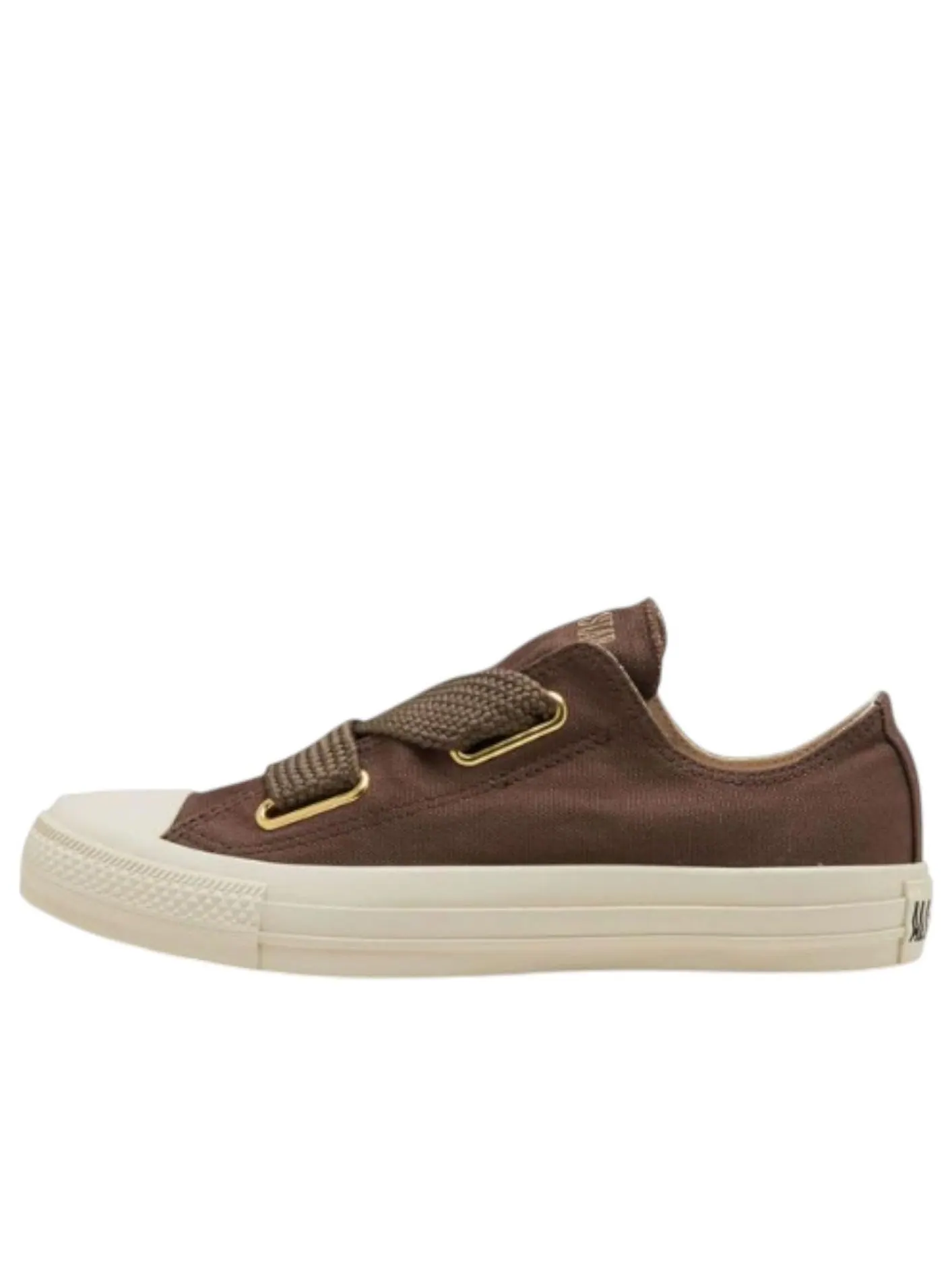 Кроссовки (WMNS) Converse All Star Ribbonlace Slip OX 'Dark Taupe' — изображение 1 из 6, коричневый