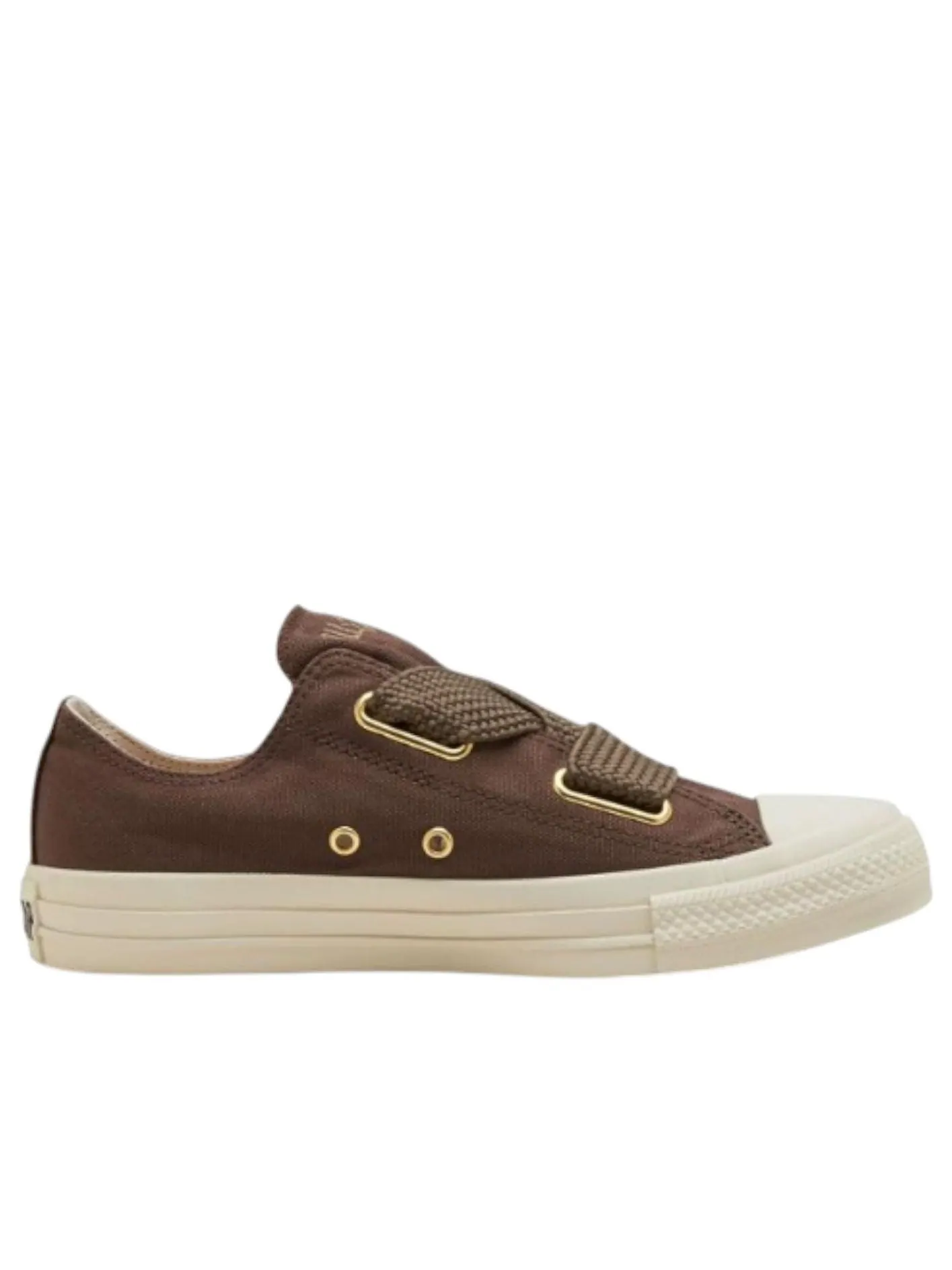 Кроссовки (WMNS) Converse All Star Ribbonlace Slip OX 'Dark Taupe' — изображение 6 из 6, коричневый