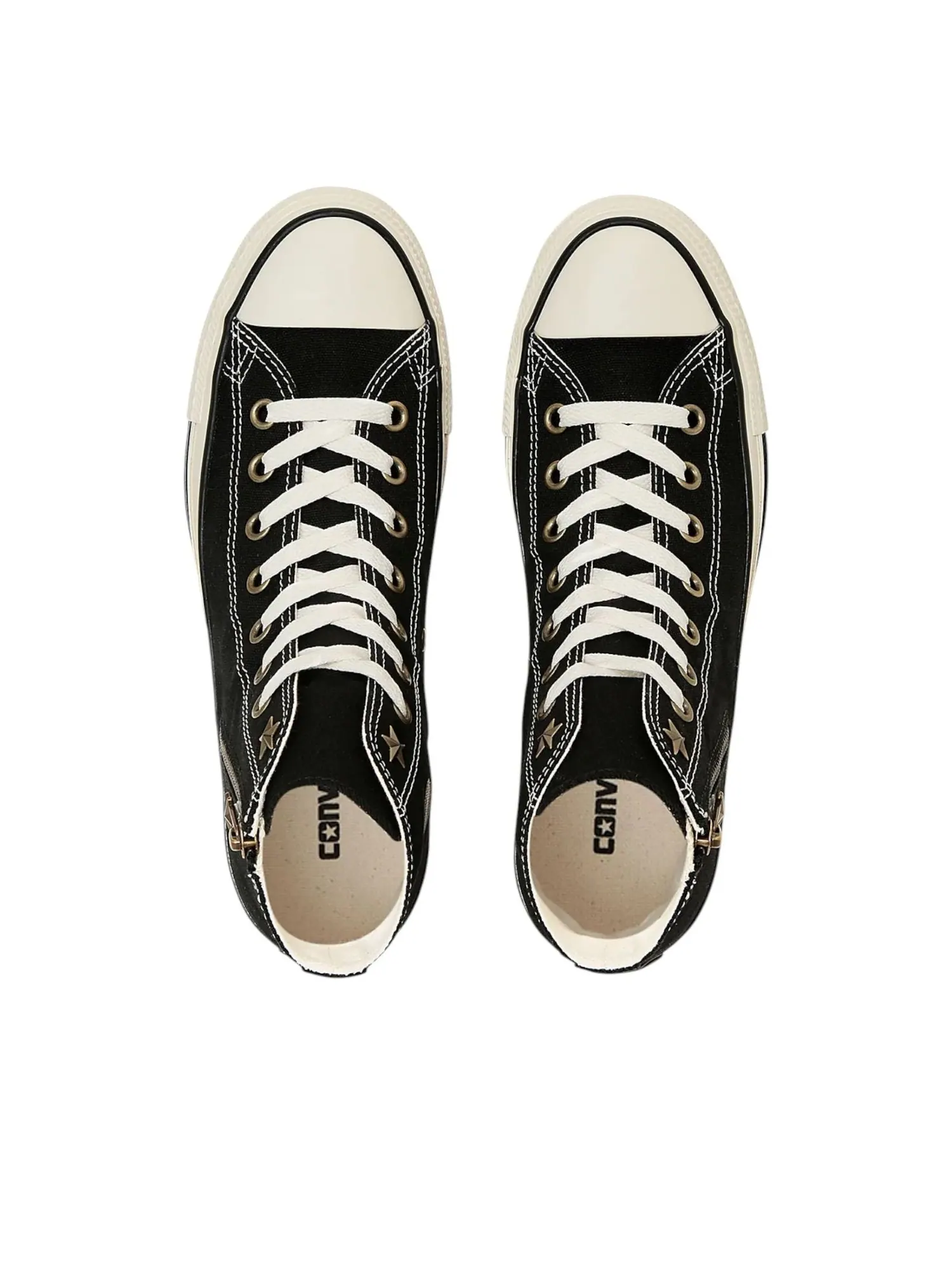Кроссовки Converse ALL STAR Starzip Hi 'Black' — изображение 4 из 6, черный