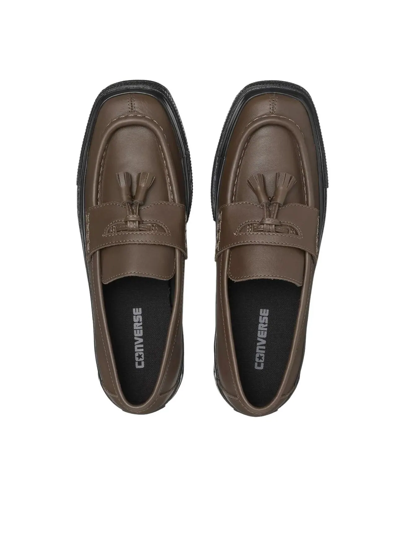 Кроссовки Converse All Star Squaretoe Loafer — изображение 3 из 5, темный коричневый/черный
