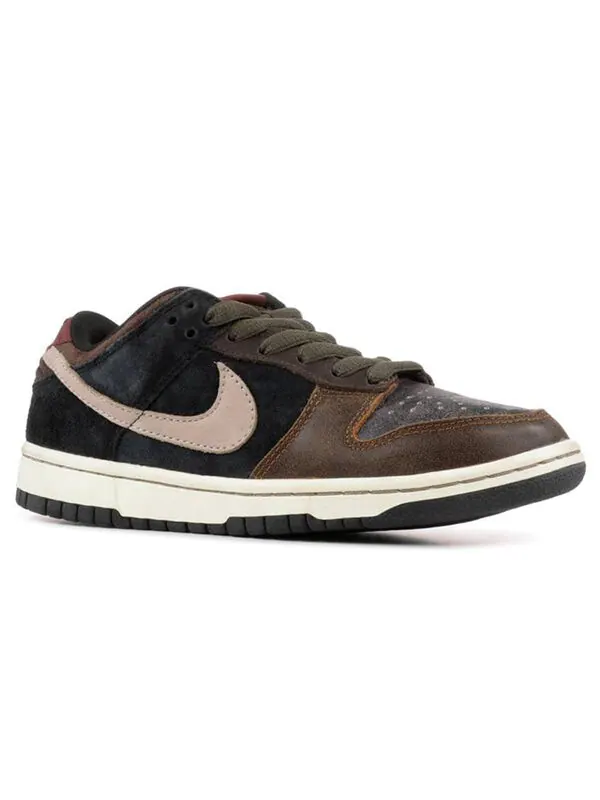 Кроссовки sb dunk low premium Nike — изображение 3 из 4, черный/коричневый