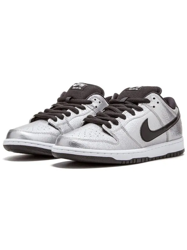Кроссовки sb dunk low pro Nike — изображение 2 из 4, серебряный