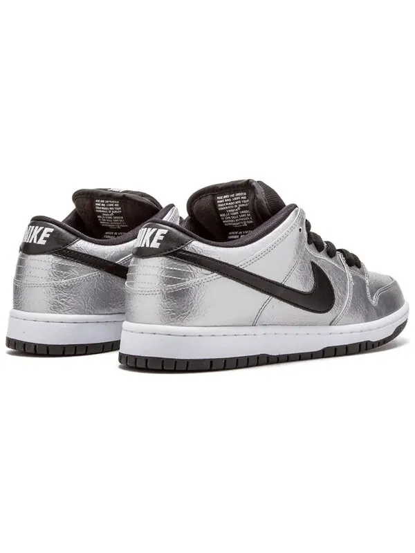 Кроссовки sb dunk low pro Nike — изображение 3 из 4, серебряный