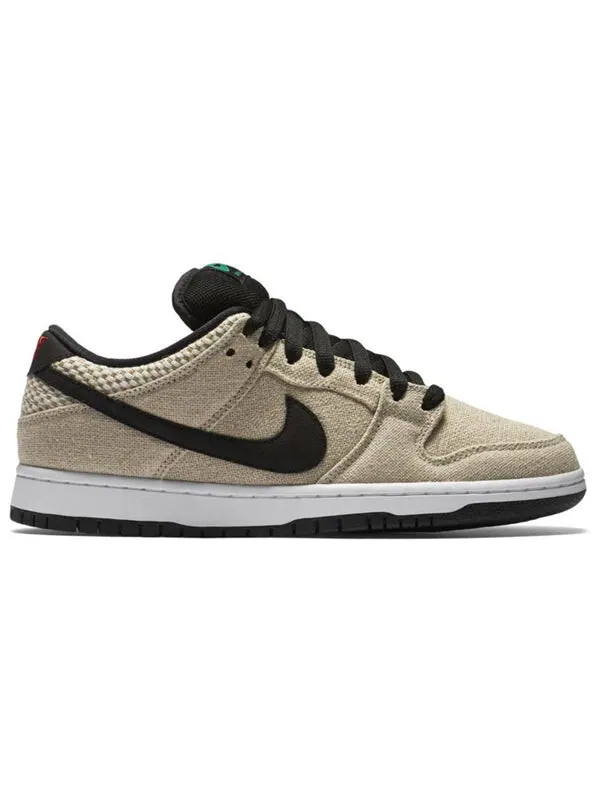 Кроссовки sb dunk low 'hemp' Nike — изображение 2 из 3, бежевый
