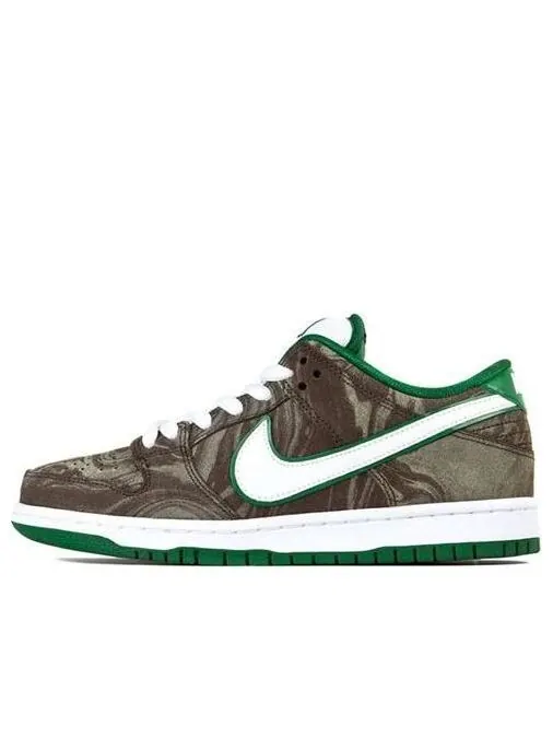 Кроссовки sb dunk low prm Nike — изображение 1 из 4, коричневый