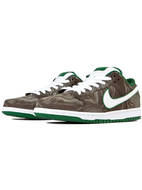 Кроссовки sb dunk low prm Nike — изображение 2 из 4, коричневый