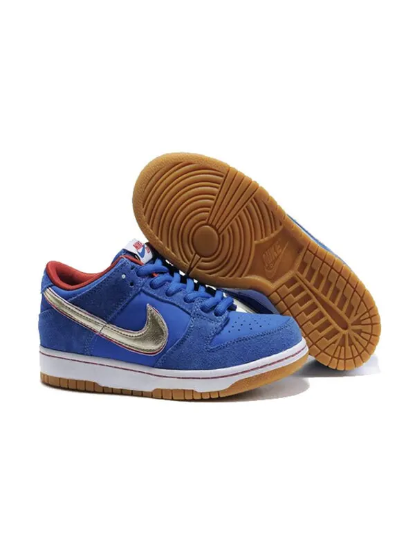 Кроссовки sb dunk low premium Nike — изображение 4 из 4, синий