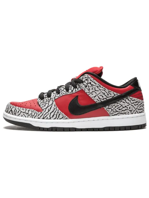 Кроссовки x supreme sb dunk low premium Nike — изображение 2 из 4, красный