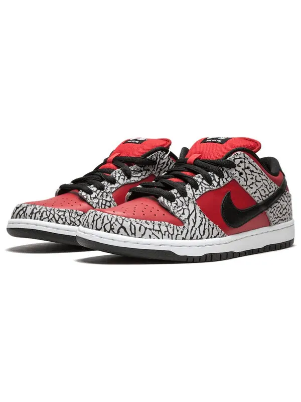 Кроссовки x supreme sb dunk low premium Nike — изображение 3 из 4, красный