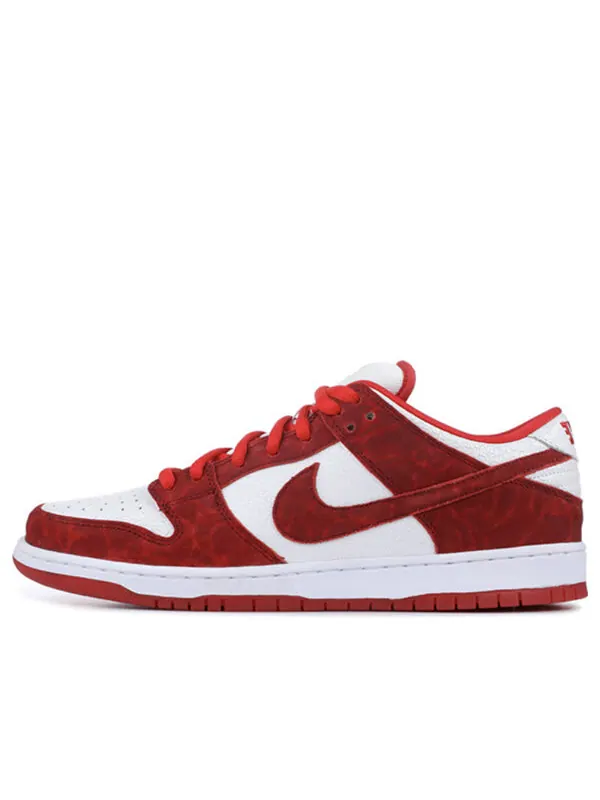 Кроссовки sb dunk low premium Nike — изображение 1 из 4, красный/красный/белый