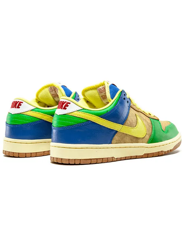Кроссовки sb dunk low premium Nike — изображение 4 из 4, желтый/синий/зеленый