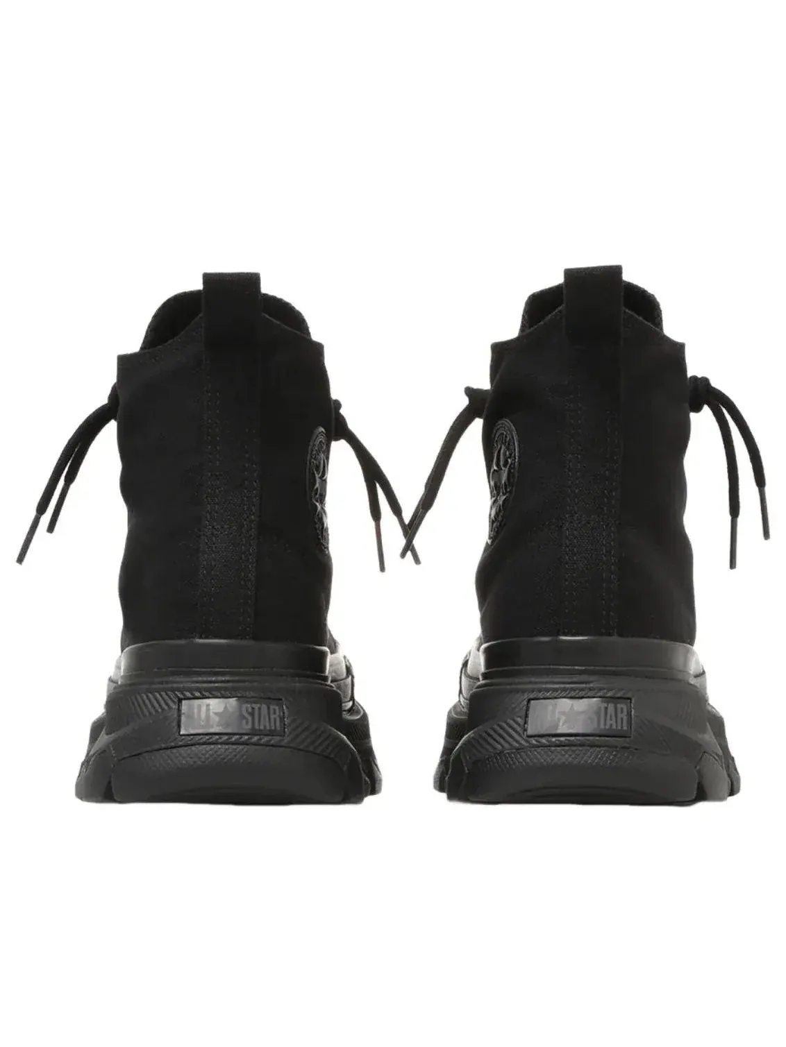 Кеды Converse All Star Trekwave Centerzip Hi 'Black Monochrome' — изображение 4 из 5, черный