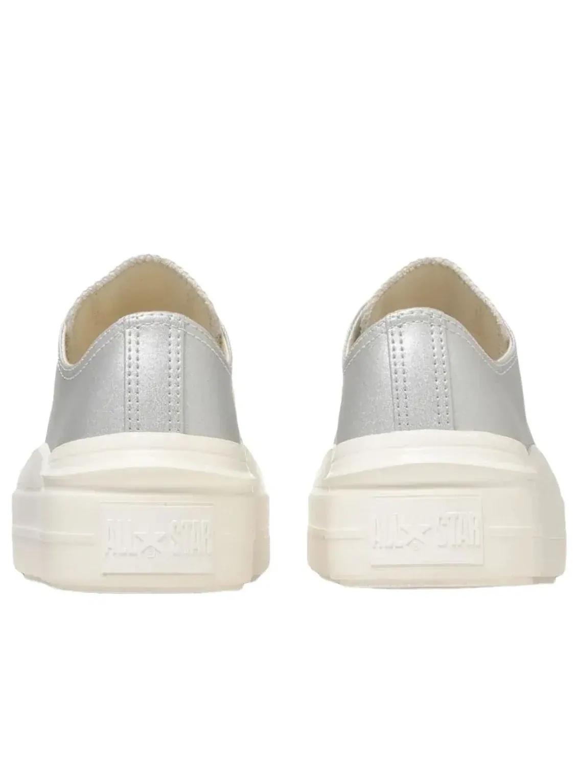 Кроссовки (WMNS) Converse All Star Light PLTS 2 MT OX 'Silver' — изображение 4 из 5, серебряный