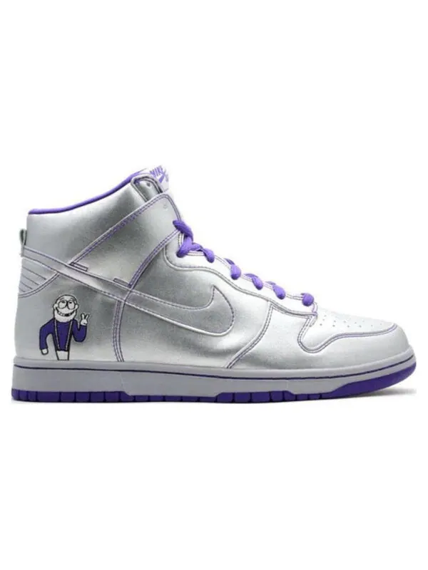 Кроссовки sb dunk high premium Nike — изображение 2 из 3, серебряный