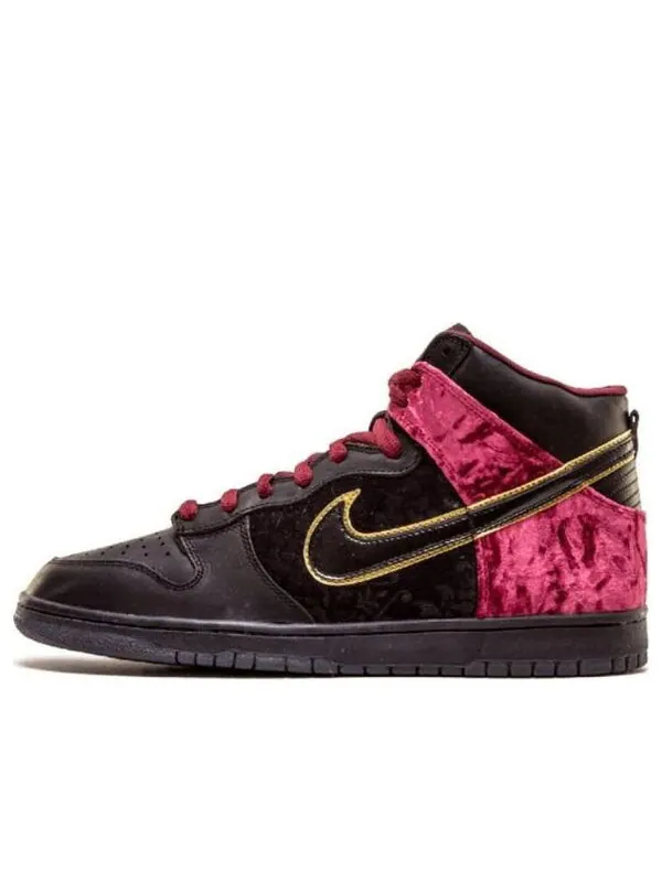 Кроссовки sb dunk high premium Nike — изображение 1 из 4, черный