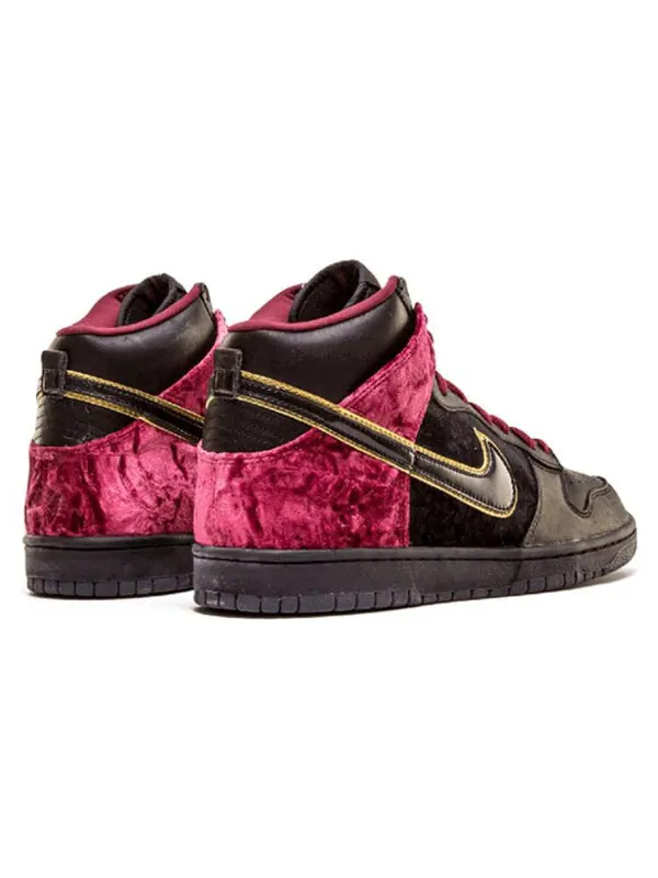 Кроссовки sb dunk high premium Nike — изображение 3 из 4, черный
