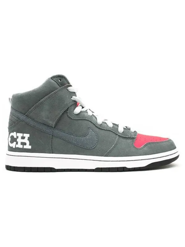 Кроссовки sb dunk high premium Nike — изображение 2 из 3, серый