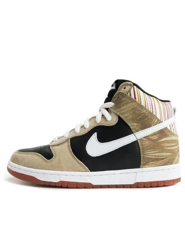 Кроссовки sb dunk high premium Nike — изображение 1 из 4, черный/коричневый