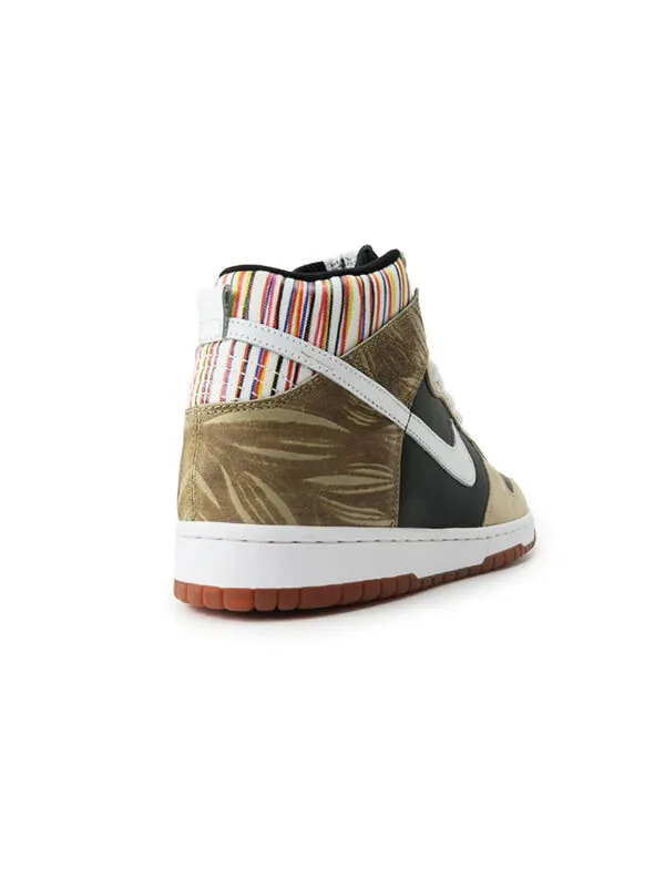 Кроссовки sb dunk high premium Nike — изображение 3 из 4, черный/коричневый