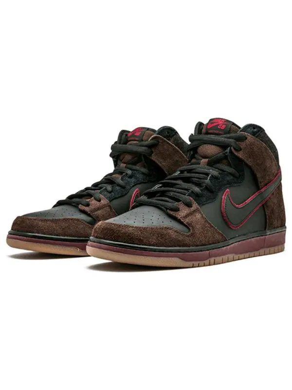 Кроссовки sb dunk high premium Nike — изображение 2 из 4, черный