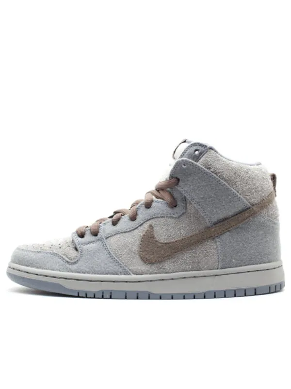 Кроссовки sb dunk high premium Nike — изображение 1 из 3, серый