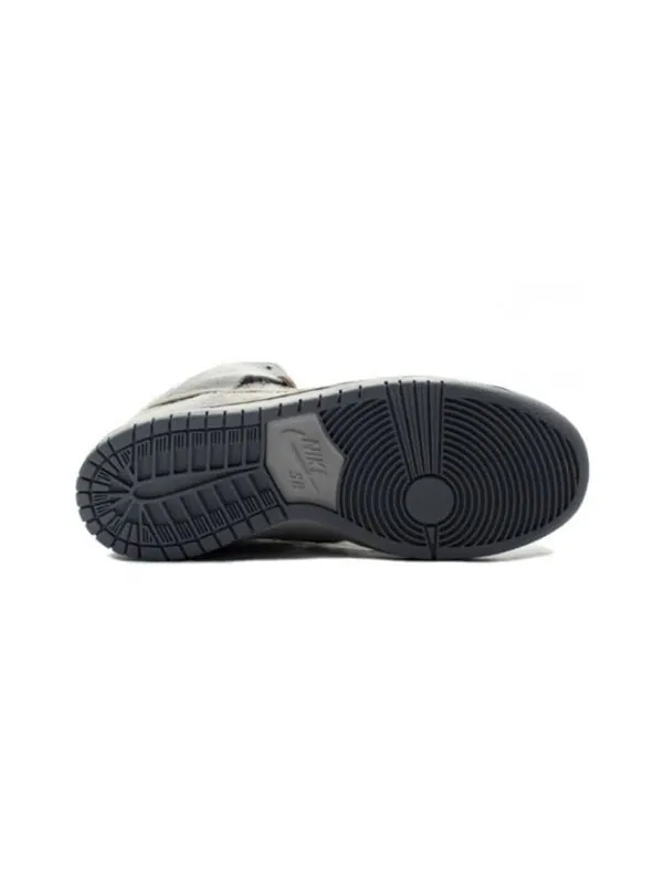 Кроссовки sb dunk high premium Nike — изображение 3 из 3, серый