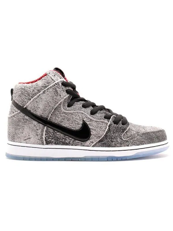 Кроссовки sb dunk high premium Nike — изображение 2 из 3, черный/-красный