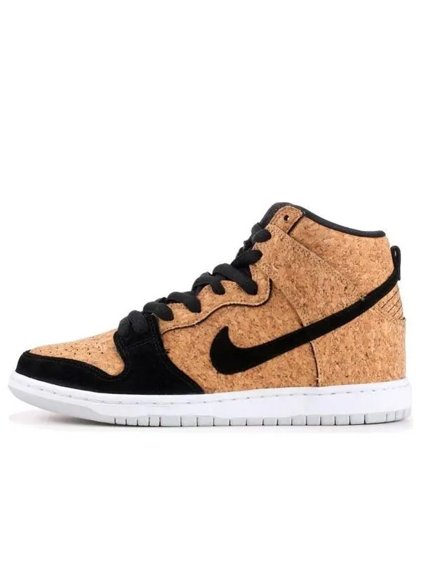 Кроссовки sb dunk high premium Nike — изображение 1 из 4, коричневый