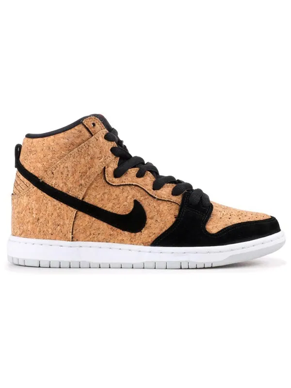 Кроссовки sb dunk high premium Nike — изображение 2 из 4, коричневый